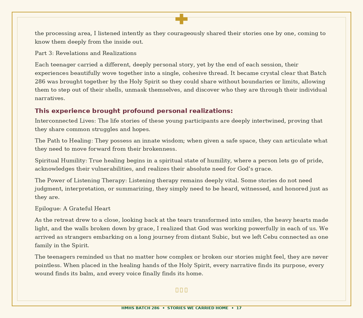 Stories - We Carried Home page 0017